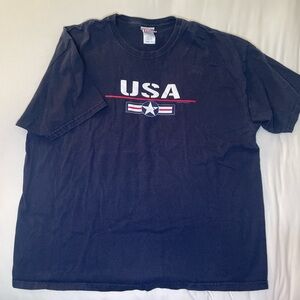 Sonoma Navy USA Graphic Short Sleeve Tee